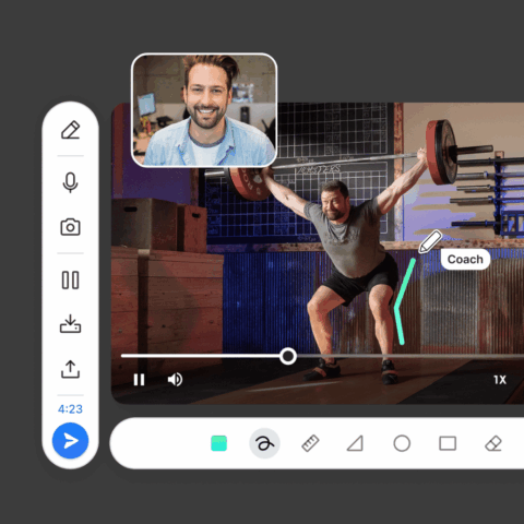 Less is more online coaching feedback